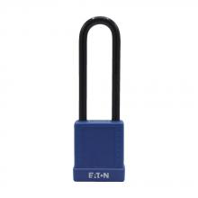 Eaton Bussmann LO74HBKD3BLU - Lock Alum-Plas 3in BL