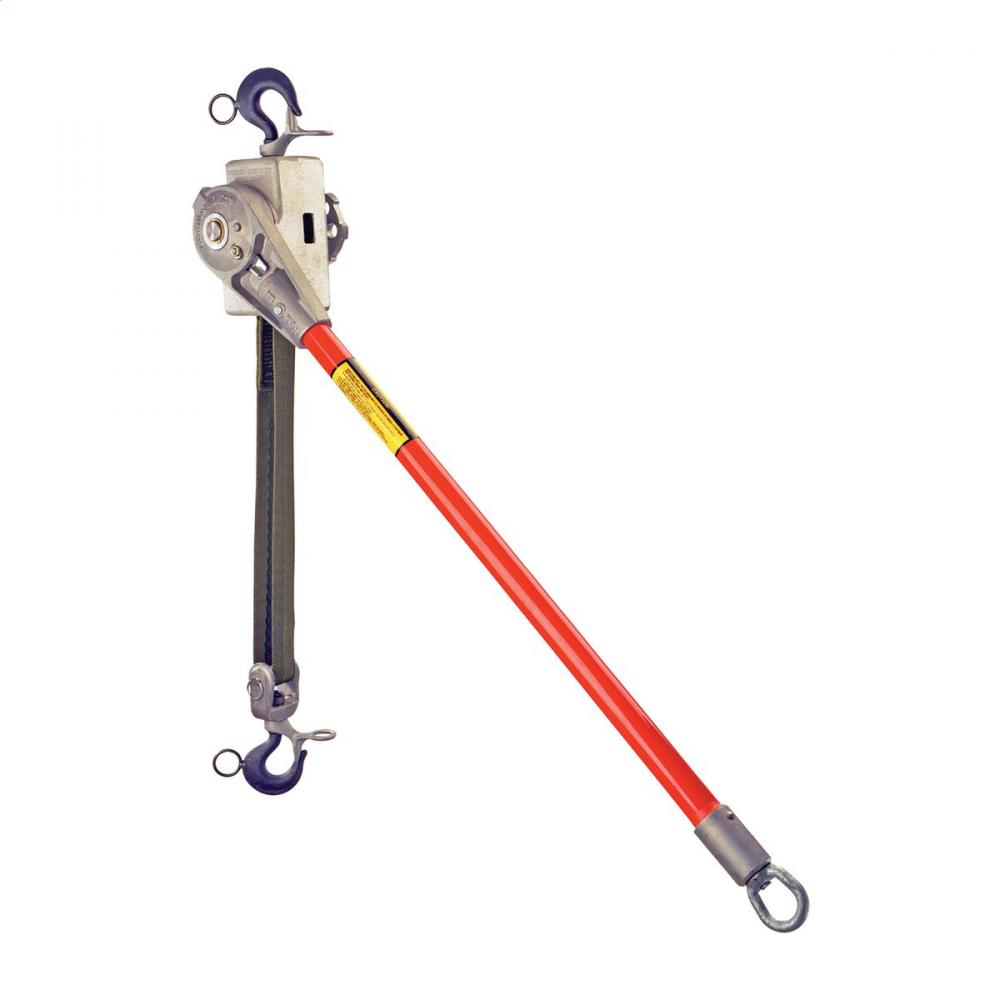 NYLON STRAP HOIST, 2 TON (H/S HANDLE)