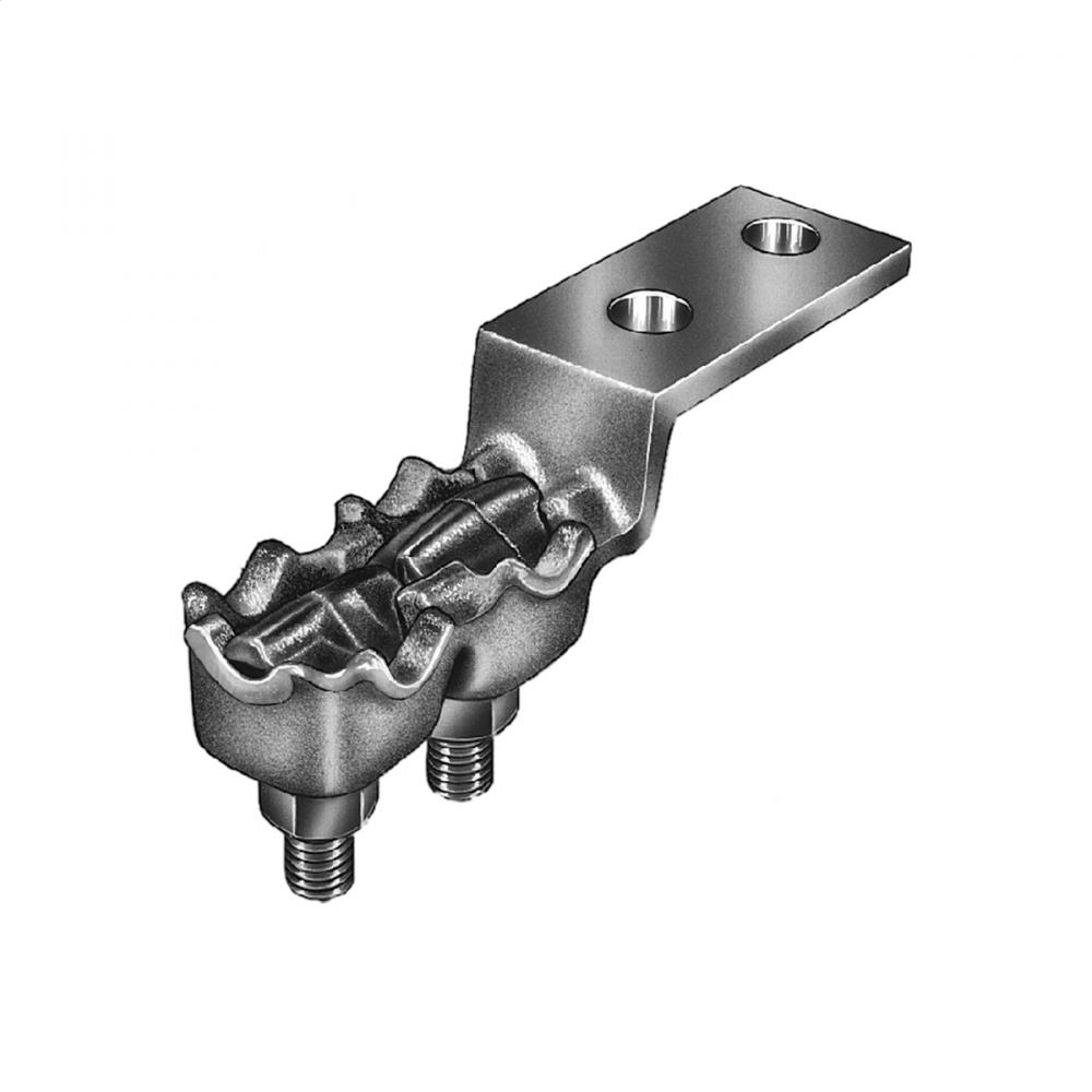 TERMINAL, BRZ DOUBLE EYEBOLT