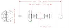 Hubbell Power Systems S030088S301A - QSIL SUSP SL 30k S/B w/ 8inRING