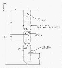 Hubbell Power Systems T1120693 - FOUNDATION, DECORATIVE SLF