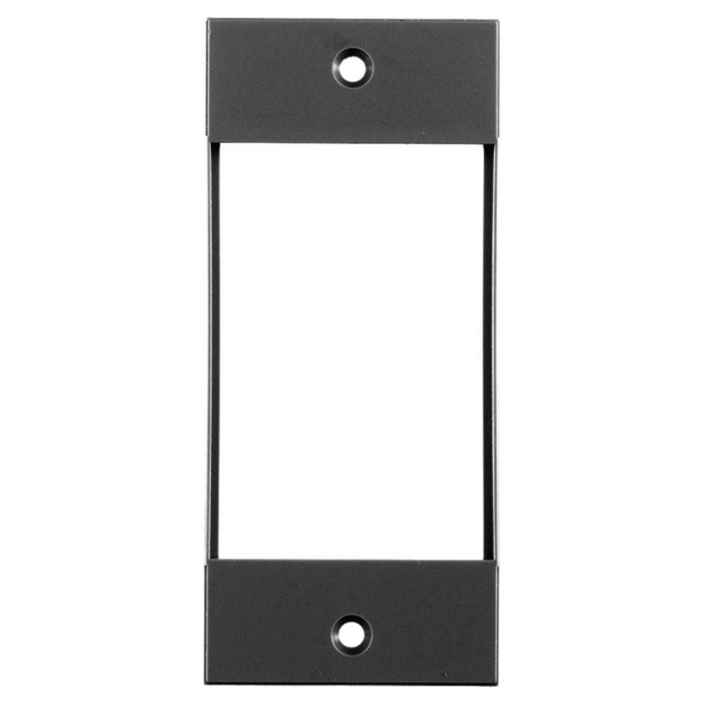 MOD FACE PLATE, IMF, BLACK, SCREW