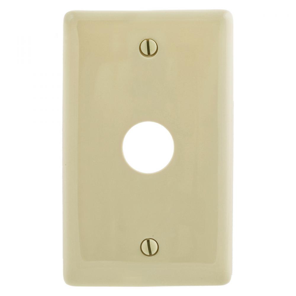 WALLPLATE, 1-G, .625&#34; OPNG, BOX MT, IV