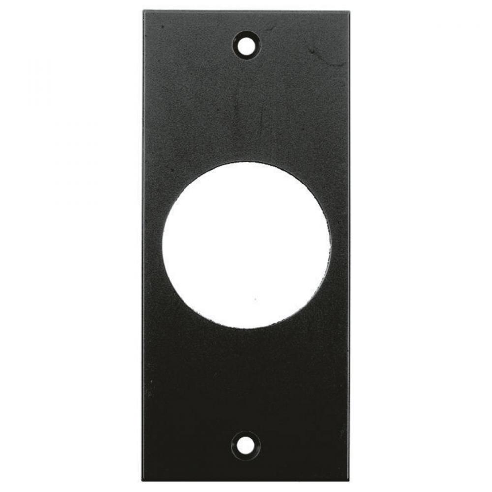 MOD FACE PLATE,T-L 20A,SCREW TYPE,BK