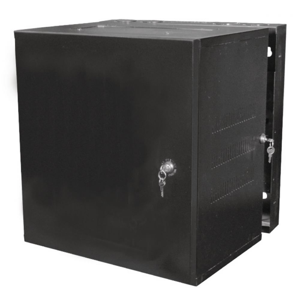 CABINET, QUADCAB,WALLMNT,2&#39;HX20&#34;D,SOL,BK