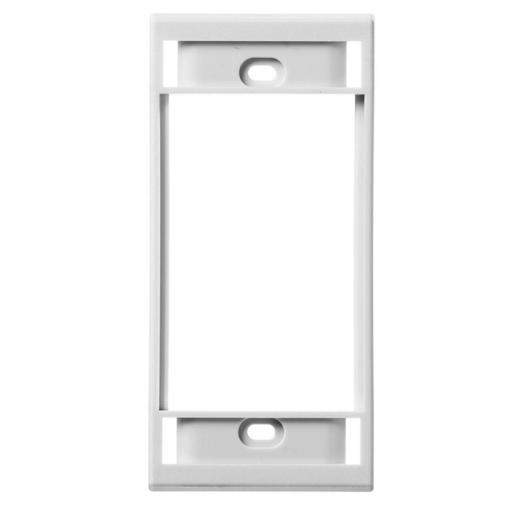 POLYTRAK MODULE BEZEL, WHITE