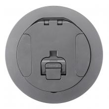 Hubbell Premise Wiring CFBS1R6CVRGRY - CFB ROUND 6 INCH COVER, GRAY