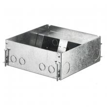 Hubbell Premise Wiring HBLCFB301BASE - F-BOX, CONCRETE, 4 GANG DEEP