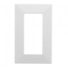 Hubbell Premise Wiring HBLTRIM1WWA - WALL BOX TRIM PLATE, 1G, WH