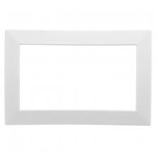 Hubbell Premise Wiring HBLTRIM4WWA - WALL BOX TRIM PLATE, 4G, WH