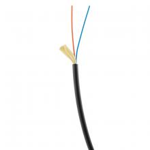 Hubbell Premise Wiring HFCD14002P4BK - CBL, FIBER,OM4,2F,I/O,PL,TB,BK