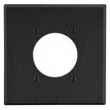 Hubbell Premise Wiring PJ703BK - WALLPLATE, M-SIZE, 2-G, 2.15" OPNG, BK