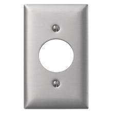 Hubbell Premise Wiring SA720 - WALLPLATE 1-G, 1.60" OPENING, ALU