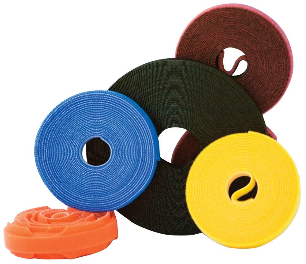 CABLEMGT, FASTENER,VELCRO,8&#34;,OR,10PK