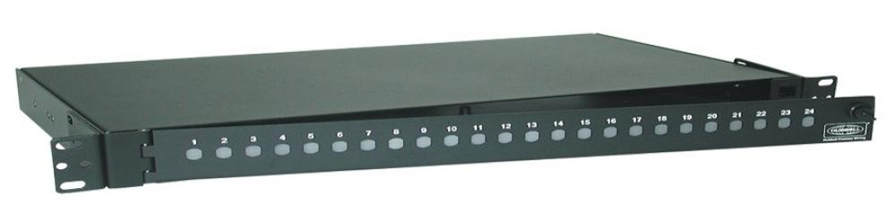 FIBER, RACKMNT PNL,24PORT,ST,UNLD