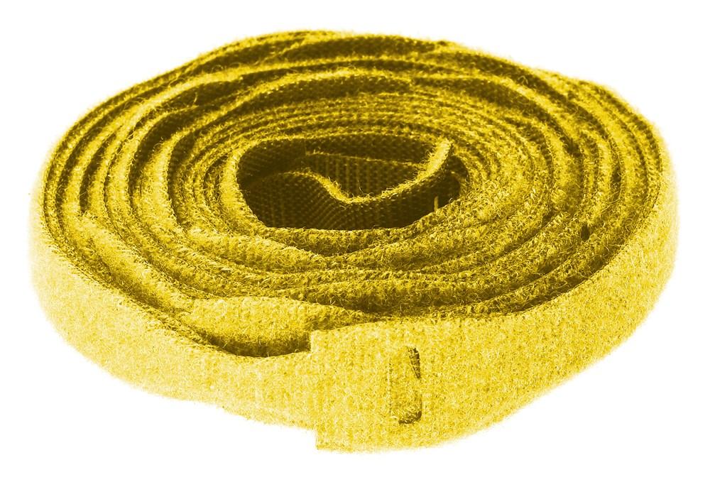 CABLEMGT, FASTENER,VELCRO,8&#34;,YL,10PK