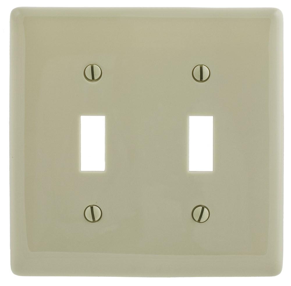 WALLPLATE, 2-G, 2) TOG, IV