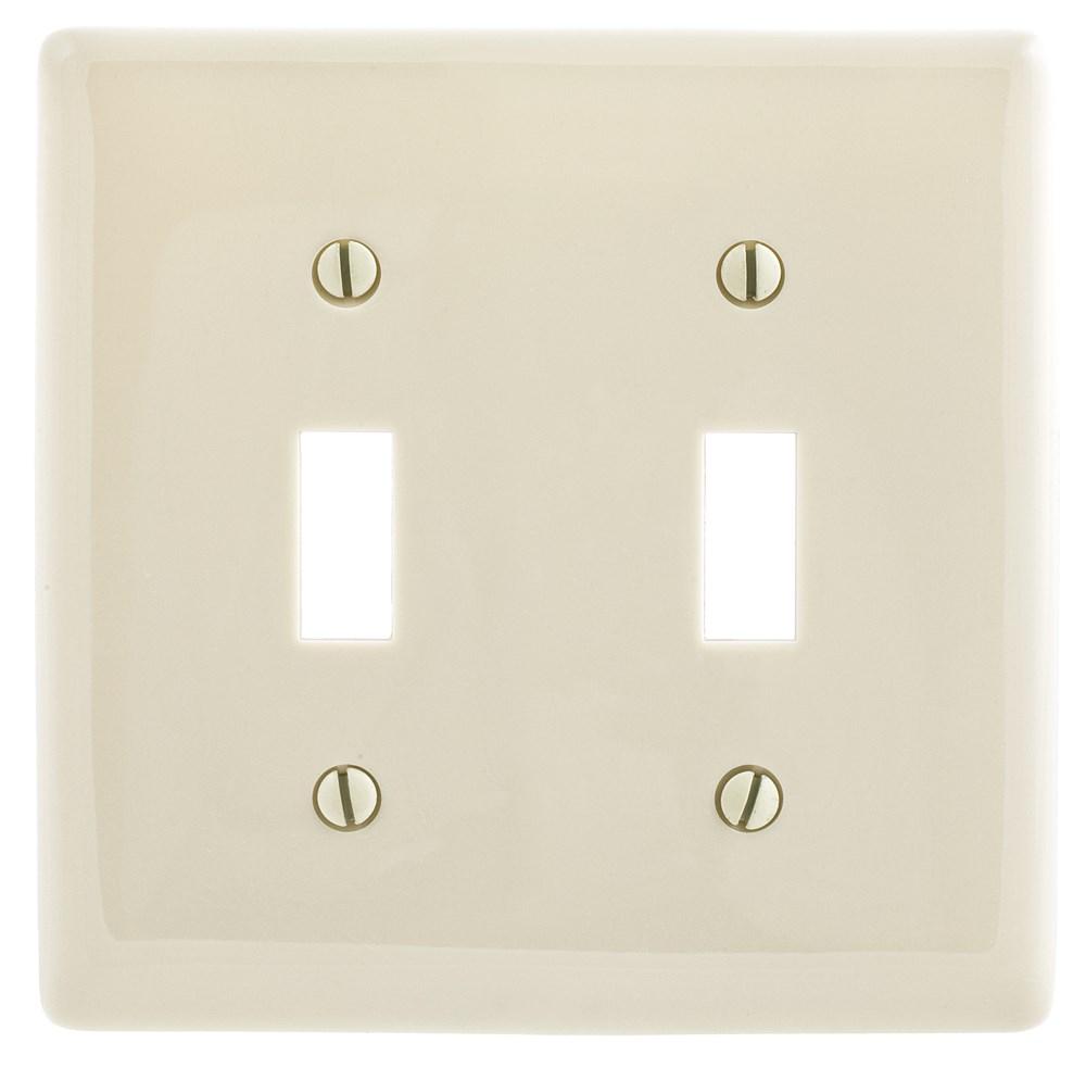 WALLPLATE, 2-G, 2) TOG, LA