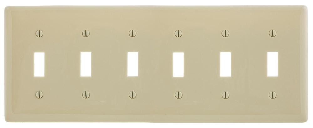 WALLPLATE, 6-G, 6) TOGG, IV