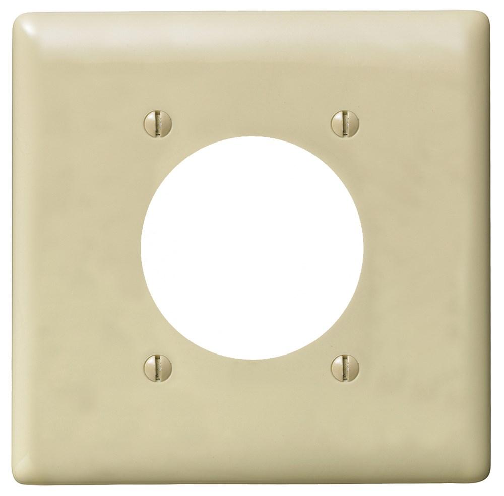 WALLPLATE, 2-G, 2.15&#34; OPNG, IV