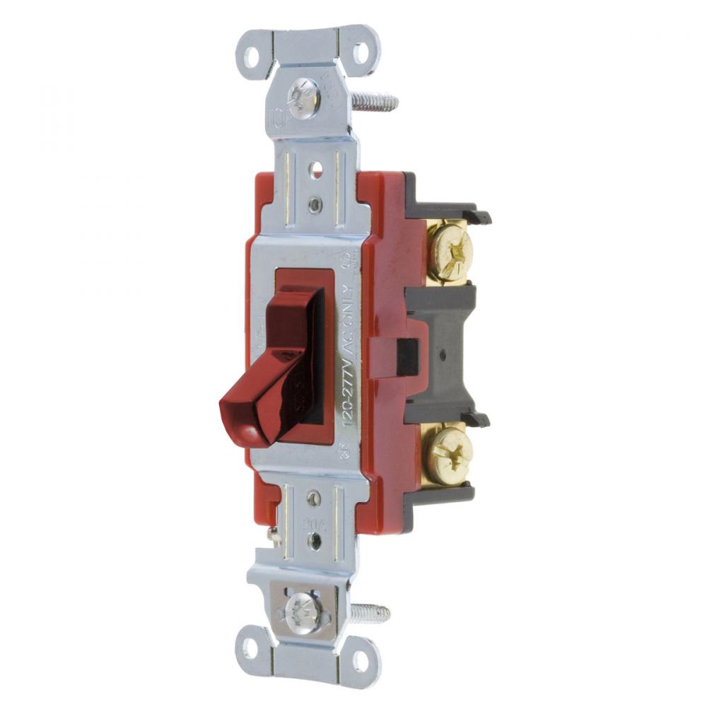 SWITCH, HUBPRO, 4-WAY, 20A 120/277V, RD