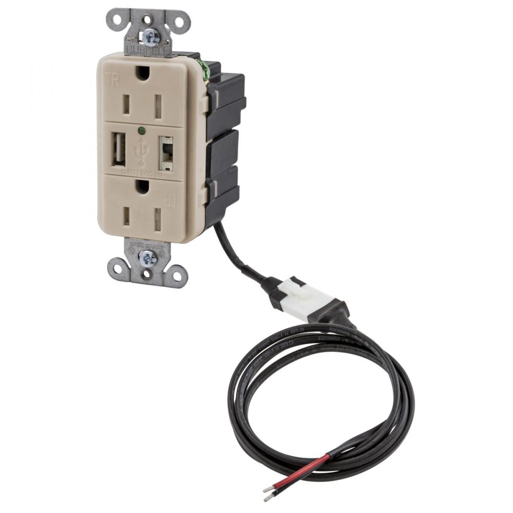 ISTATION P-SUP,5VDC,DUP 15AMP,USB-CHR,LA