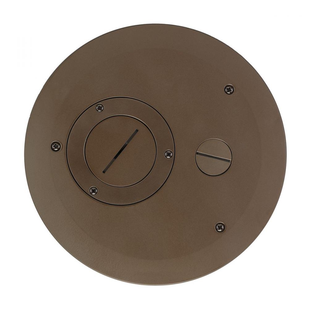 CFB ROUND 8 INCH FF COVER, BRONZE