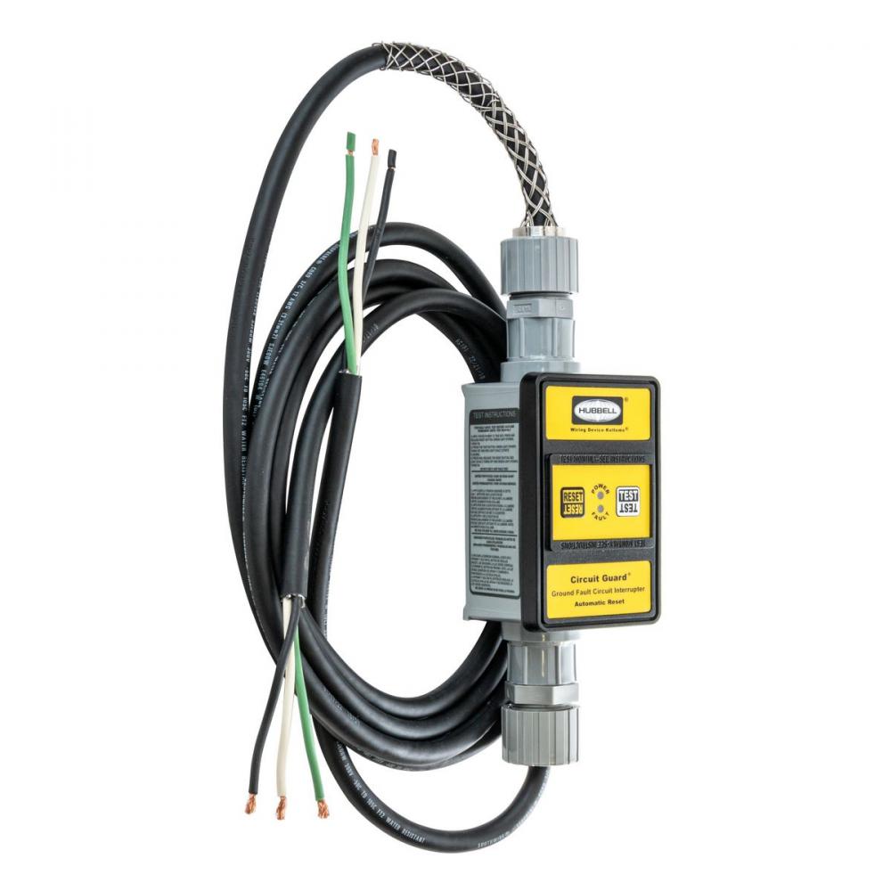 PORT GFCI,30A,240V,3PH,INL CRD DRP, 25FT