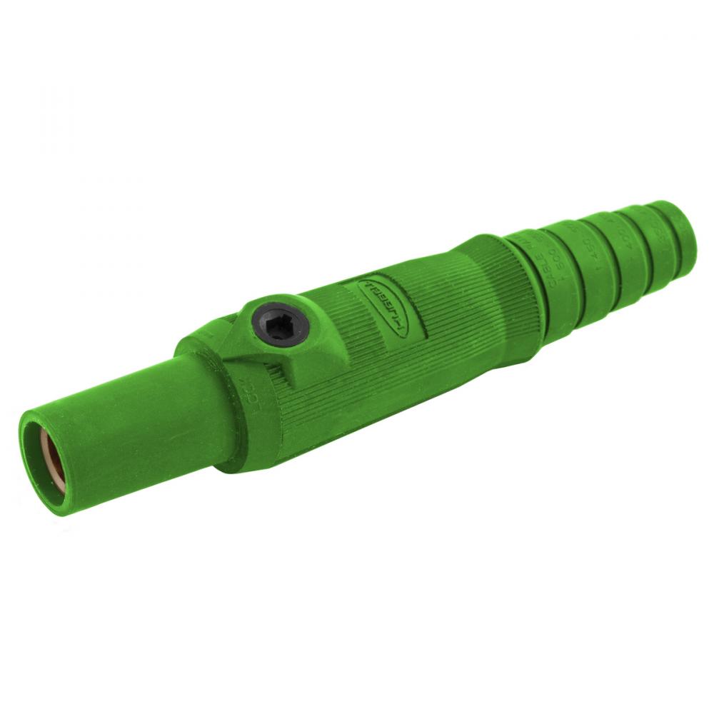 SINGLE POLE SER 15 FEM PLUG, 150A, GN