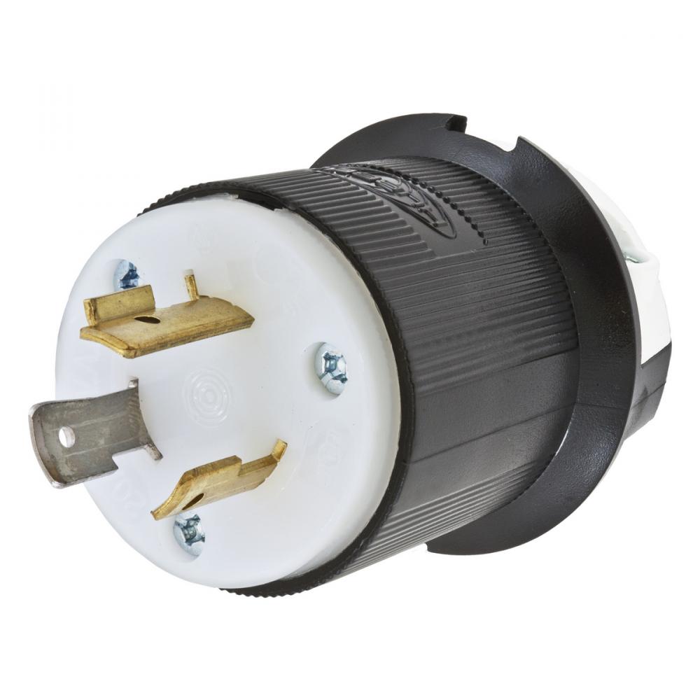 LKG PLUG, 20A 277V, L7-20P, B/W