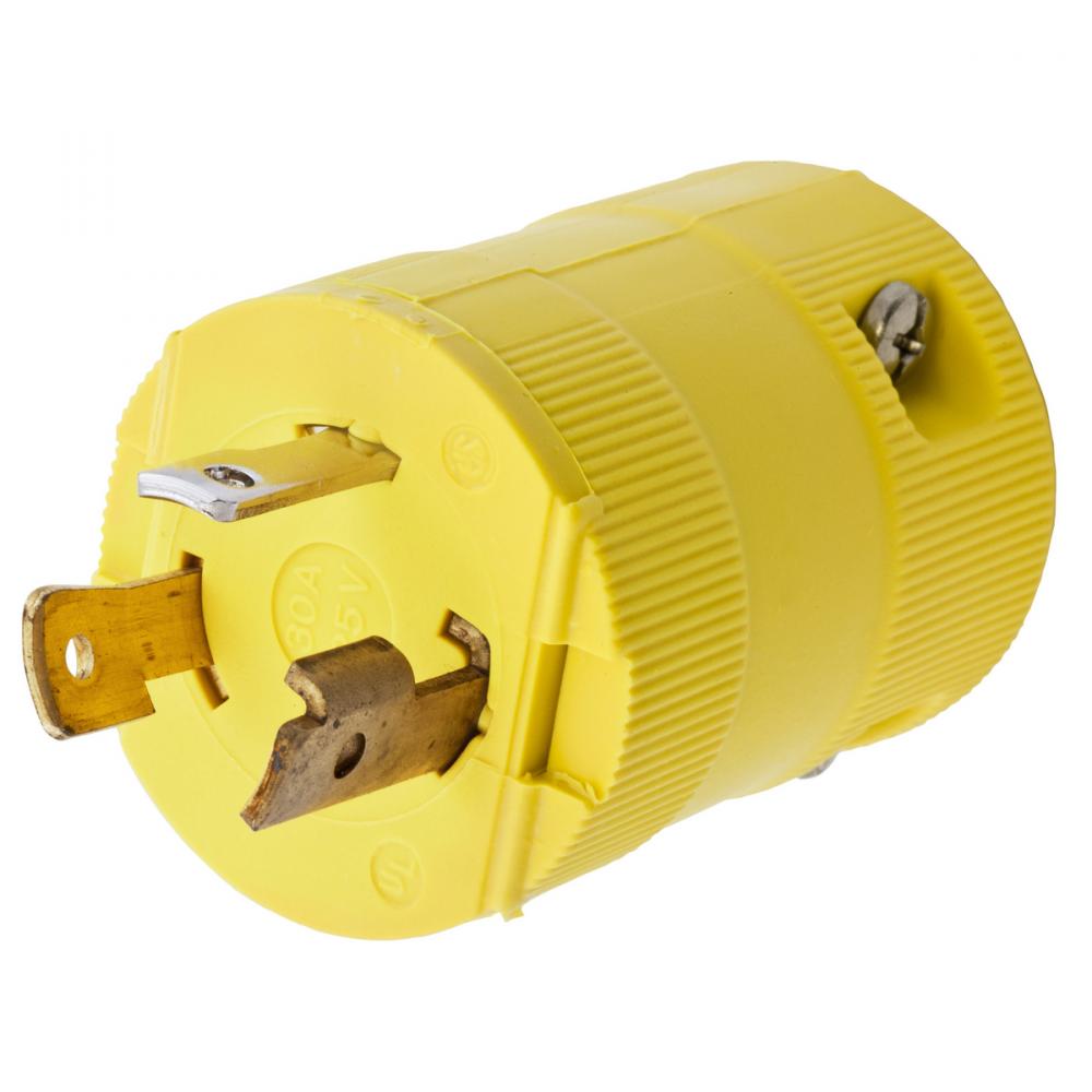 LKG VAL PLUG, 30A 125V, L5-30P, YL