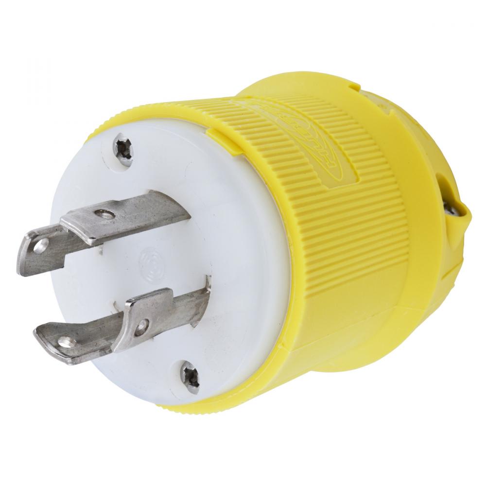 LKG PLUG, CM, 30A 3PH 250V  L15-30P