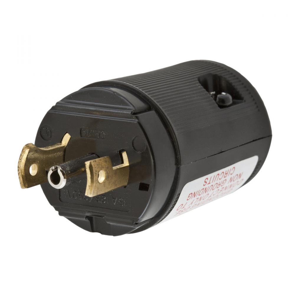 LKG PLUG,MIDGET,15A 125/250V, ML-3P,VAL