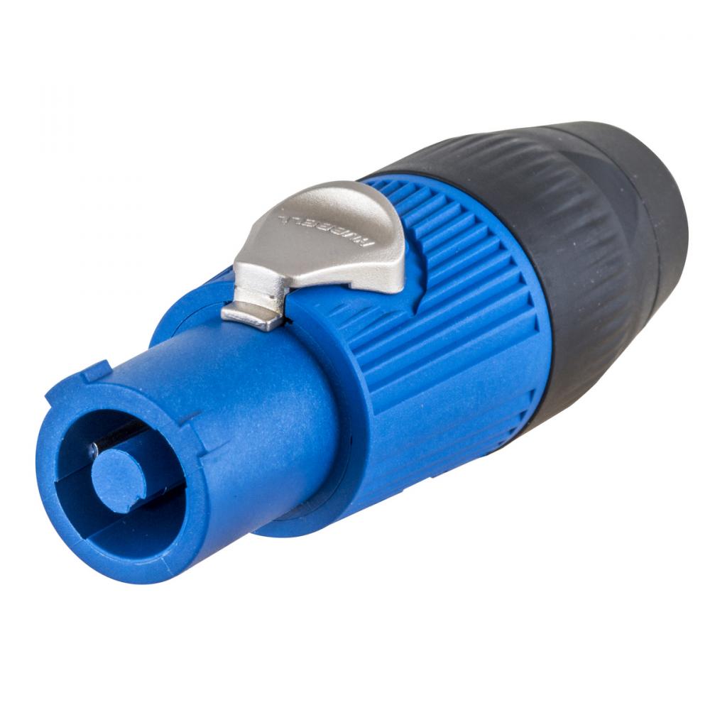 INSUL-LOCK, CONNECTOR, POWER IN, BLUE,