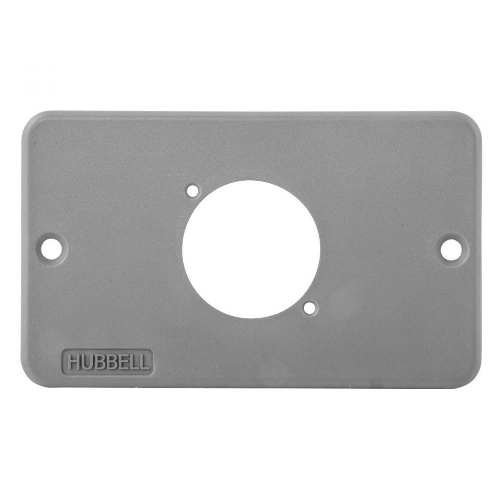 COVERPLATE, POB, FEMALE PANEL MOUNT IL