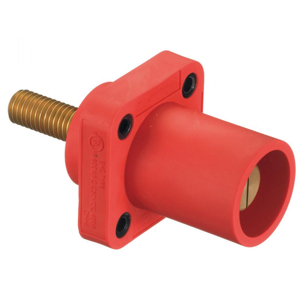 SINGLEPOLE, 300/400A MALE STUD RECEP, RD