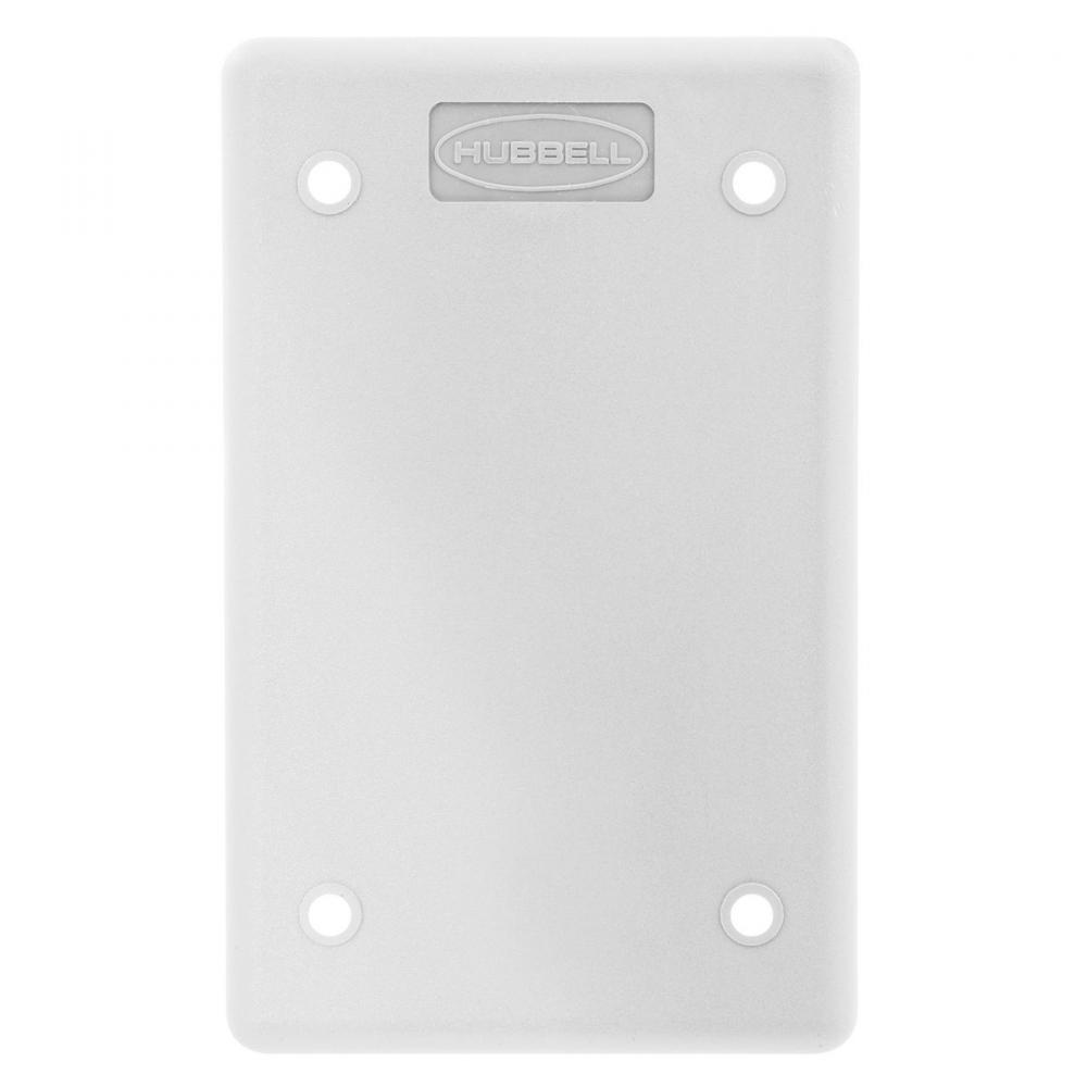 POB COVER PLATE, BLANK, WH