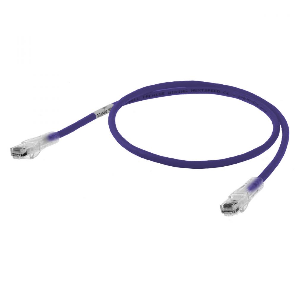 P-CORD, NEXTSPEED,CAT6,SLIM,PU,6FT