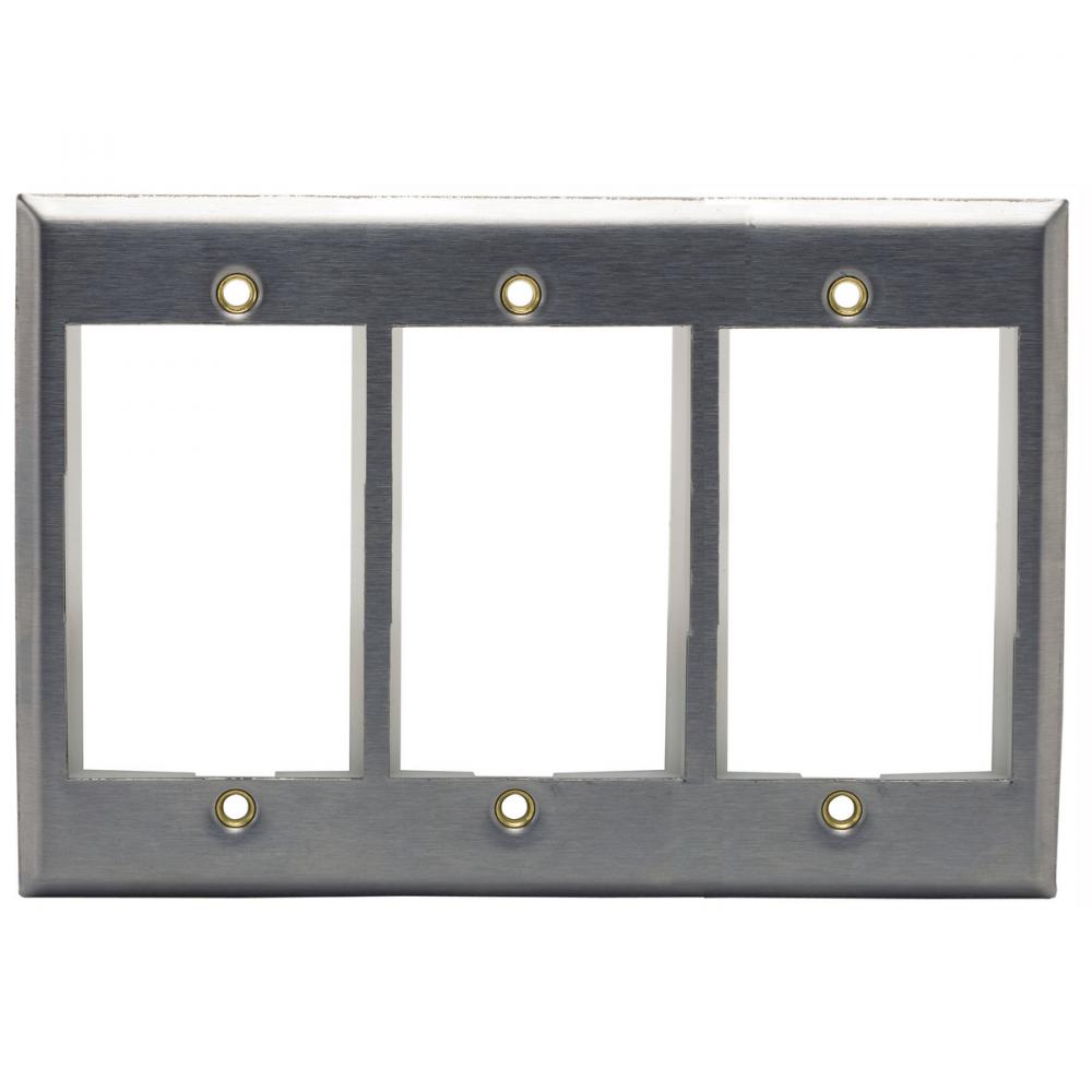 PLATE, ISTATION MODULE FRAME,3G,9U,SS