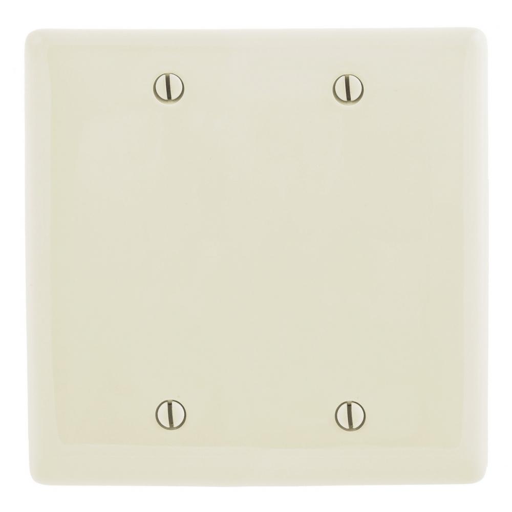 WALLPLATE, 2-G, 2 BOX MT BLANK, LA