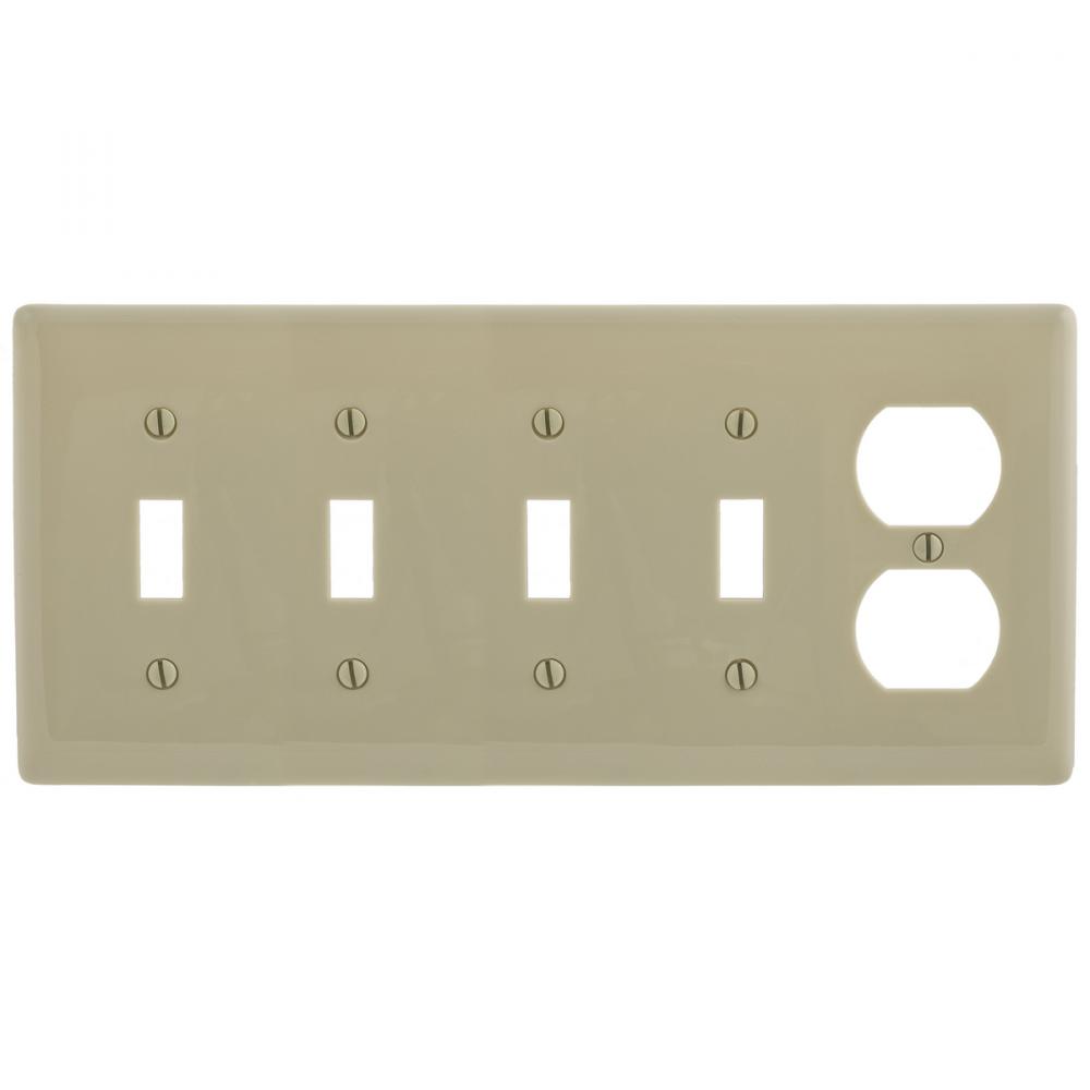 WALLPLATE, 5-G,4) TOG 1) DUP IV