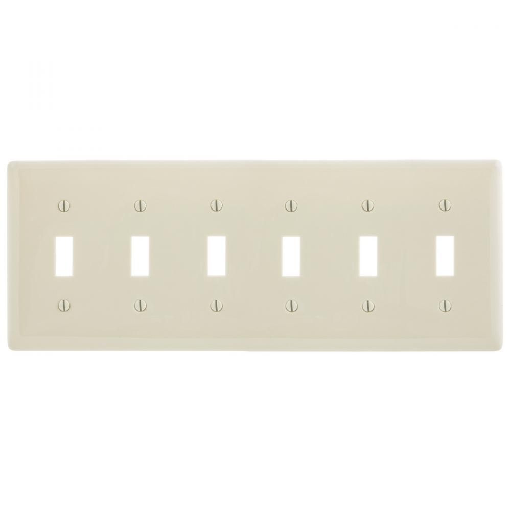 WALLPLATE, 6-G, 6) TOGG, LA