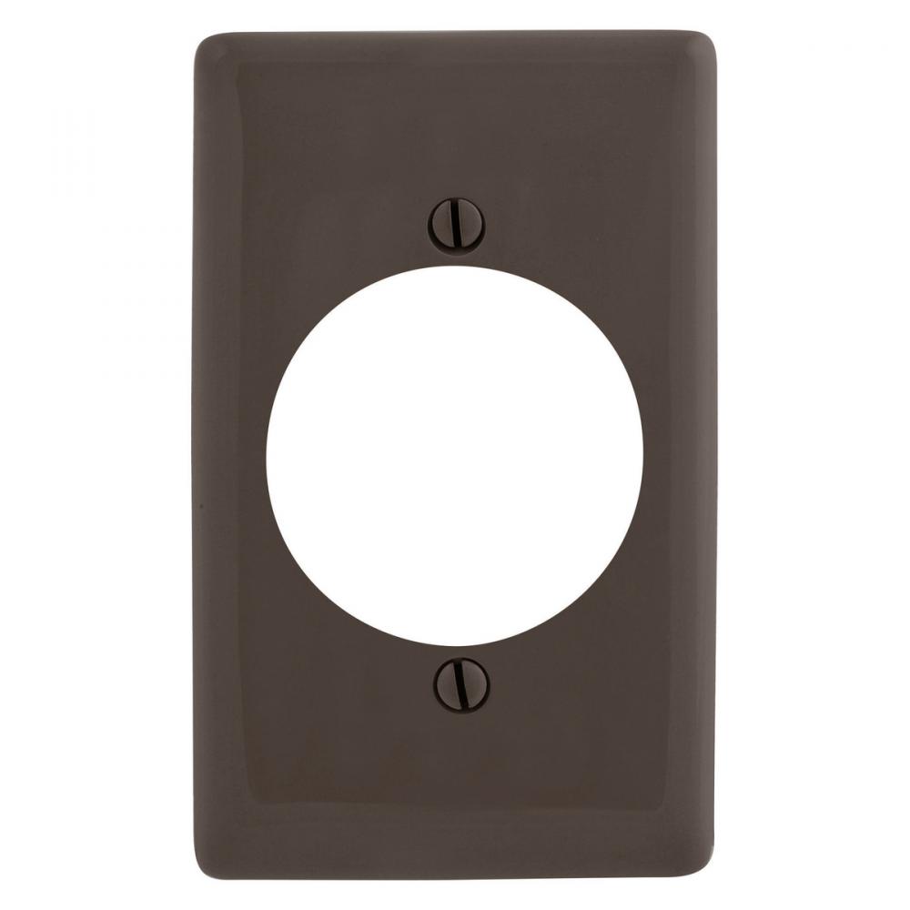 WALLPLATE, 1-G, 2.15&#34; OPNG, BR