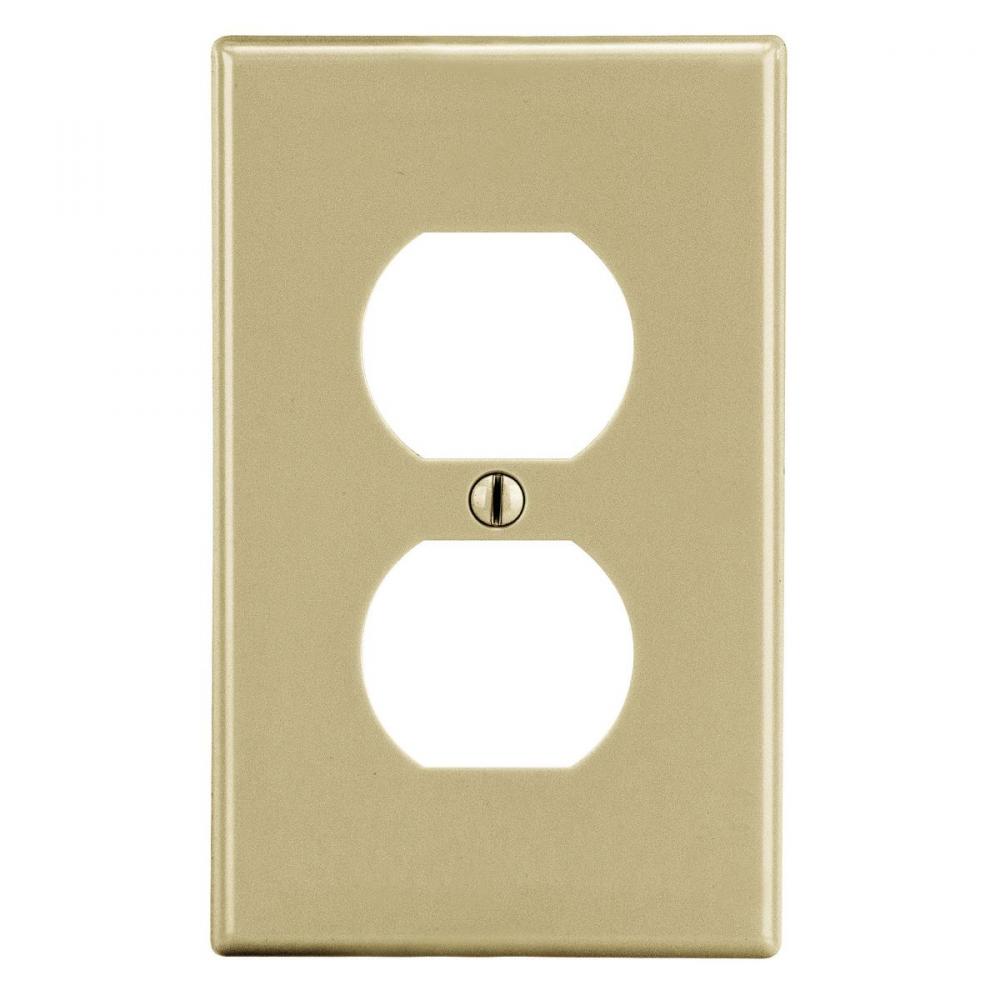 WALLPLATE, M-SIZE, 1-G, 1) DUP, IV