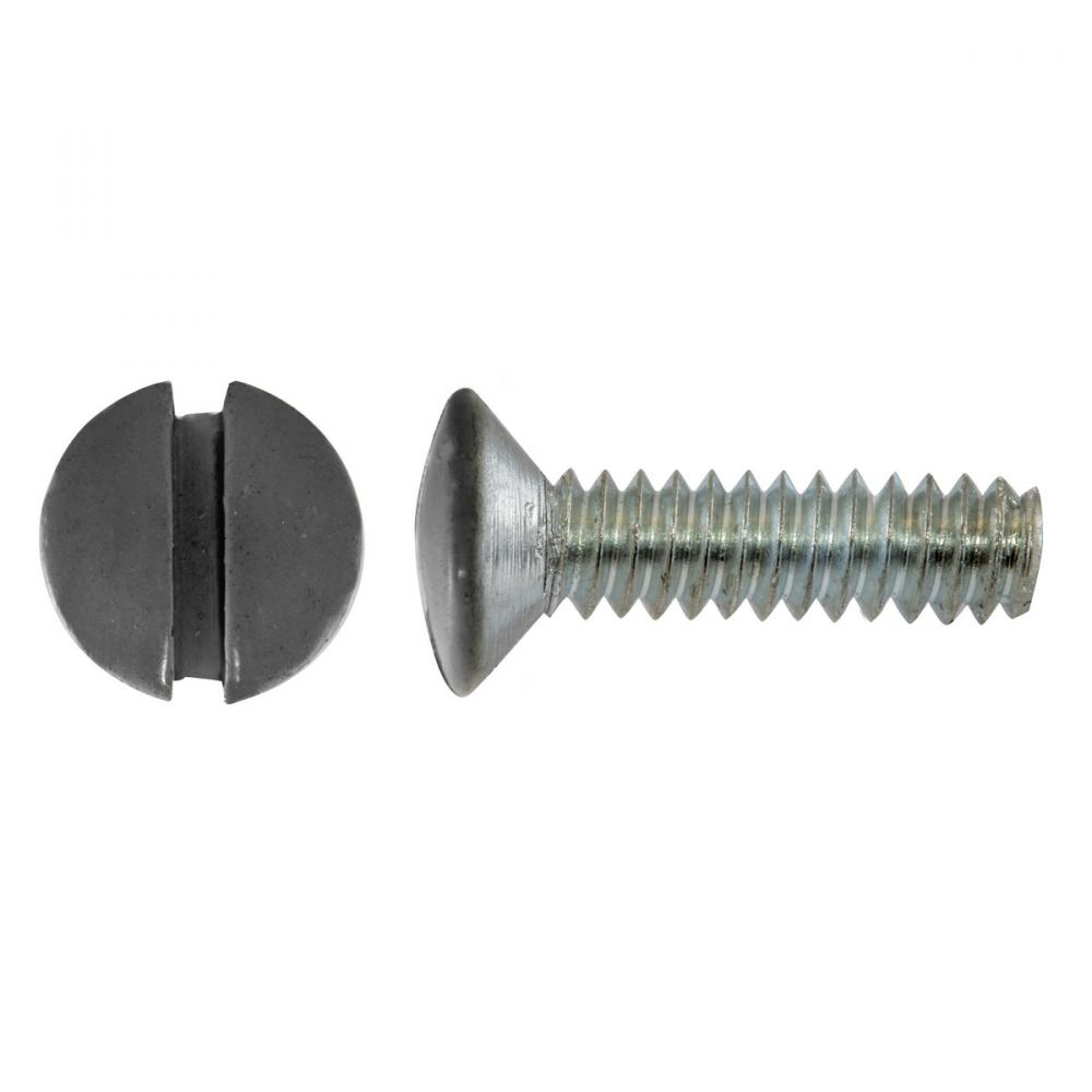 W-PLATE SCREW, 1/2&#34;, BLACK, 100 PACK