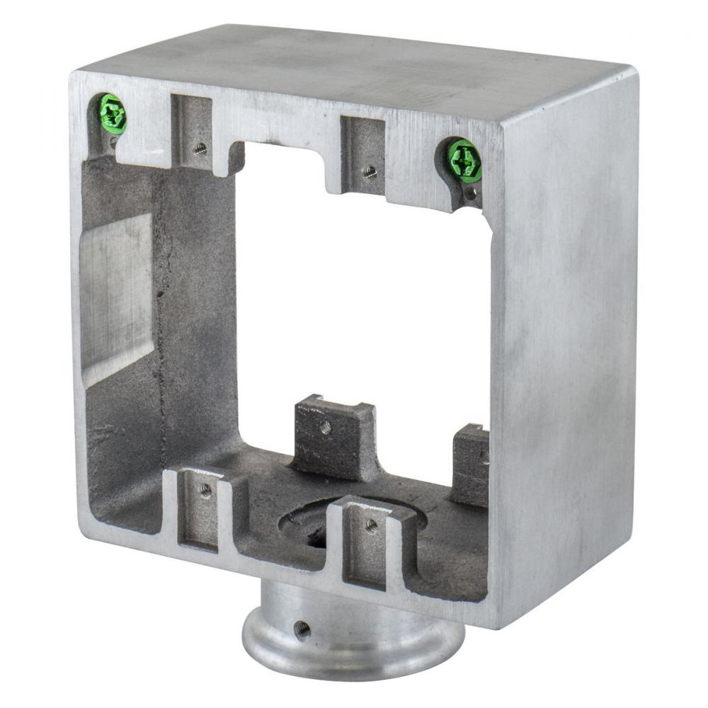 PEDESTAL,ALU,GROUNDED,4-G, W/ 1&#34; HUB