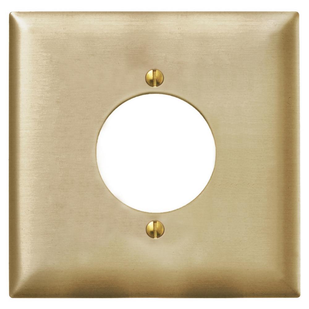 WALLPLATE, 2-G, 2.15&#34; OPENING, CHR PLT