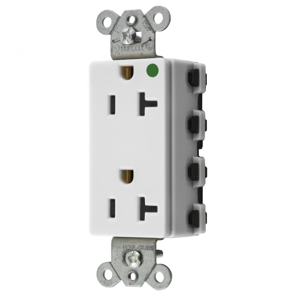 SNAP2CONNECT 20A/125V HG DECO, WHITE