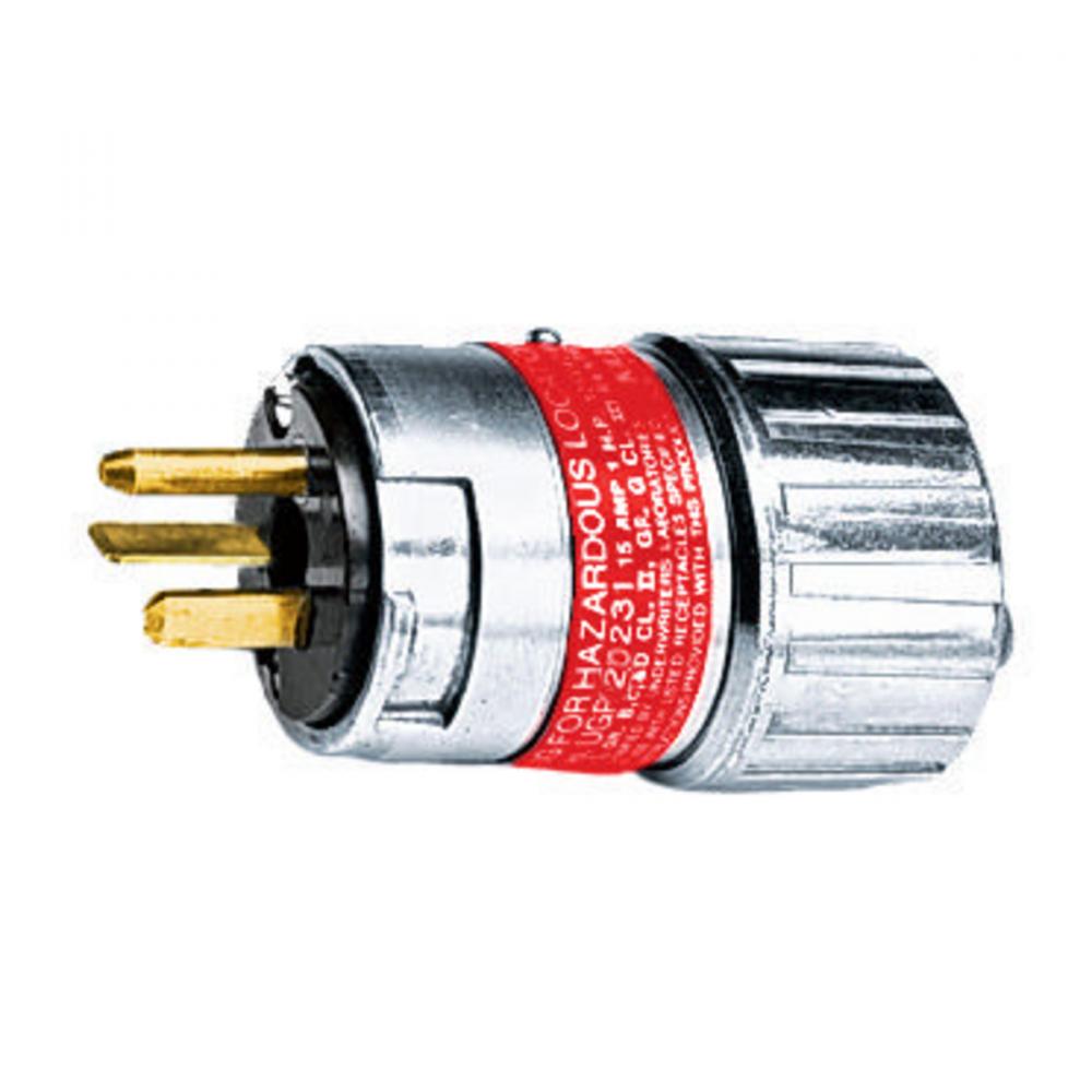 EXPLOSION PROOF PLUG, 20A 125V, 5-20P