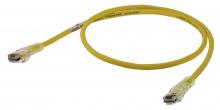 Hubbell Wiring Device-Kellems HC6Y16 - P-CORD, NEXTSPEED,CAT6,SLIM,YL,16FT